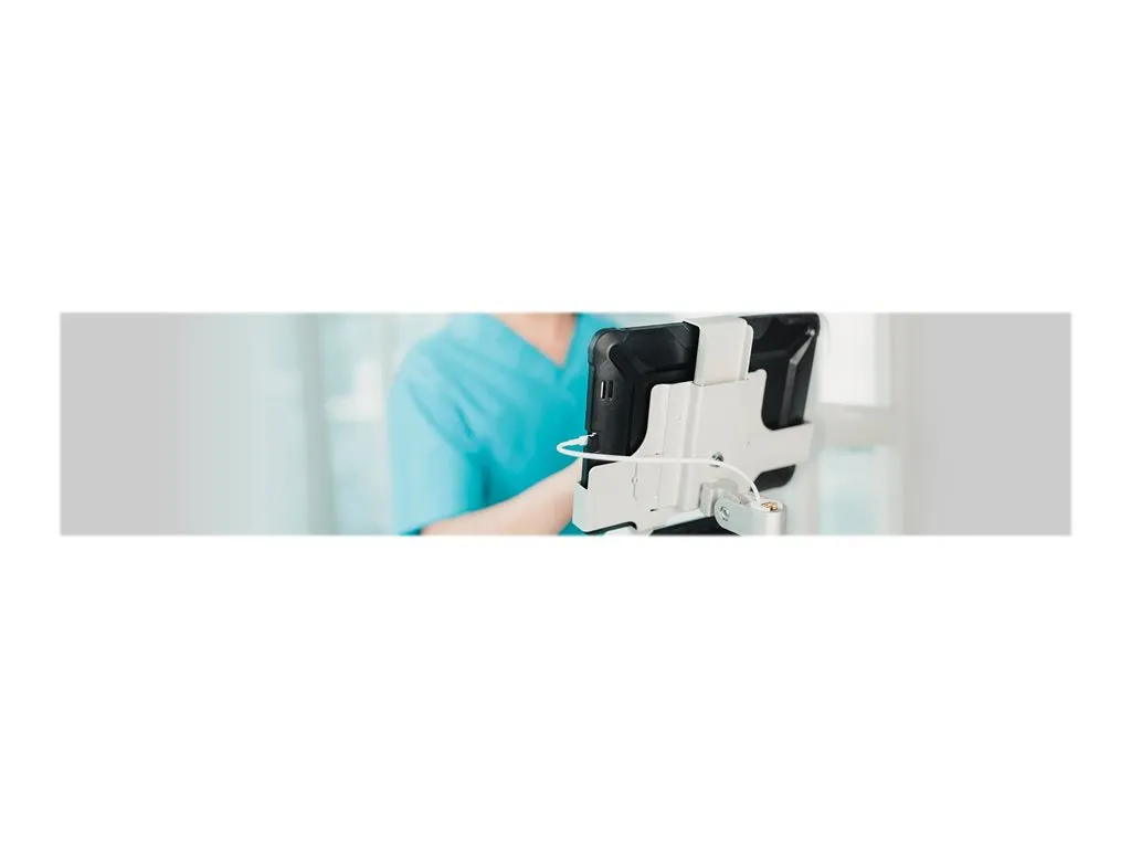 Tryten NOVA 1 - Mounting kit (handle, pole, cart base, holder, enclosure) - for tablet - lockable - medical - steel, anodized T2515
