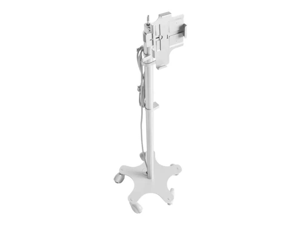 Tryten NOVA 1 - Mounting kit (handle, pole, cart base, holder, enclosure) - for tablet - lockable - medical - steel, anodized T2515