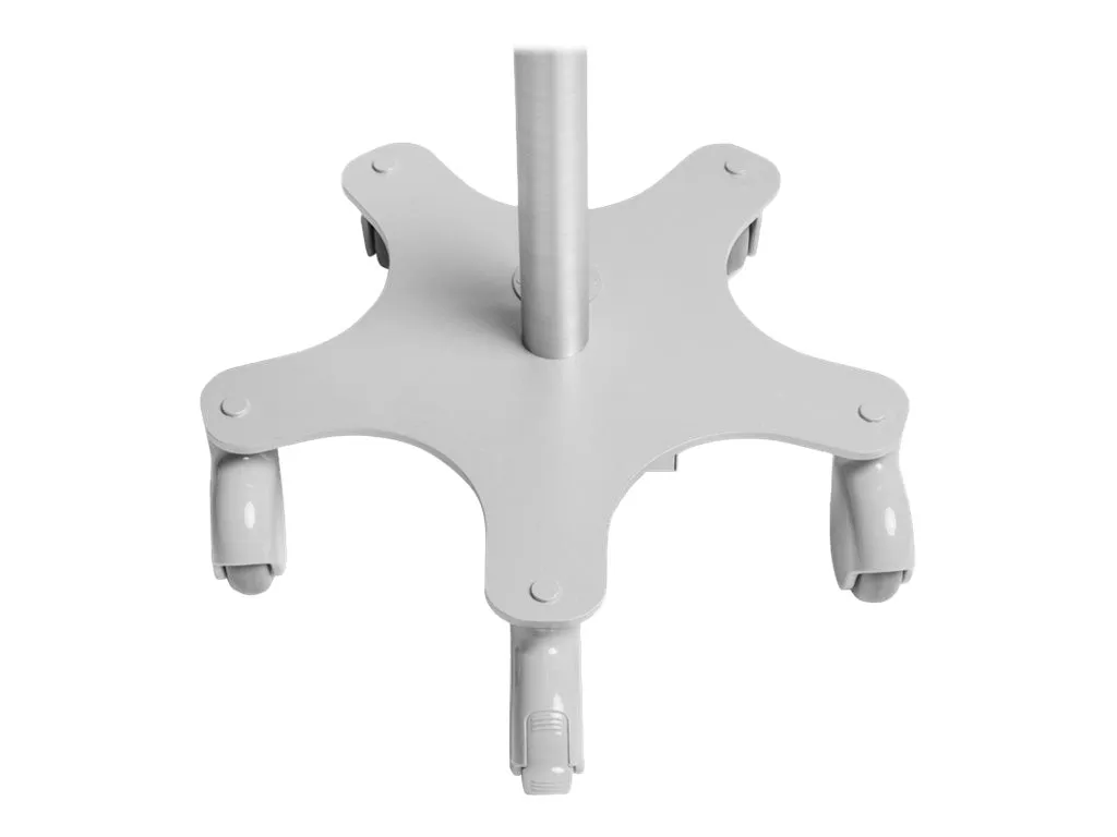 Tryten NOVA 1 - Mounting kit (handle, pole, cart base, holder, enclosure) - for tablet - lockable - medical - steel, anodized T2515