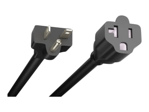 UNC Group - Power extension cable - NEMA L5-20P to NEMA 5-20R - 125 V - 20 A - 15 ft - black PWCD-520P520R-20A-15F-BLK