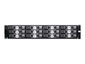 Veritas D Series 2U12 - Hard drive array - 72 TB - 12 bays (SAS-3) - HDD 8 TB x 12 - SAS 12Gb/s (external) - rack-mountable - 32197-M0033
