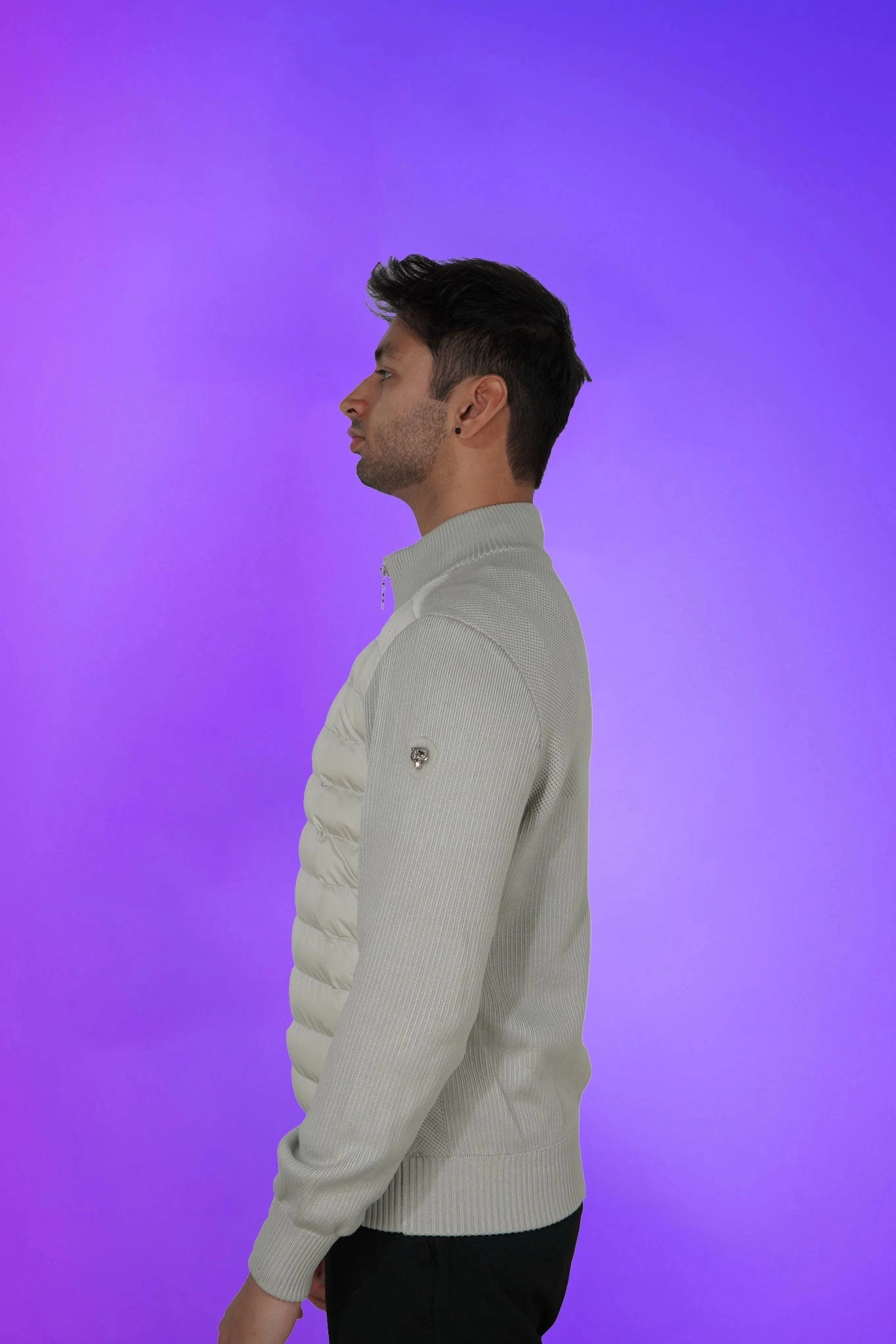 WOODPECKER UNISEX SWEATER VEST MATTE CREAM