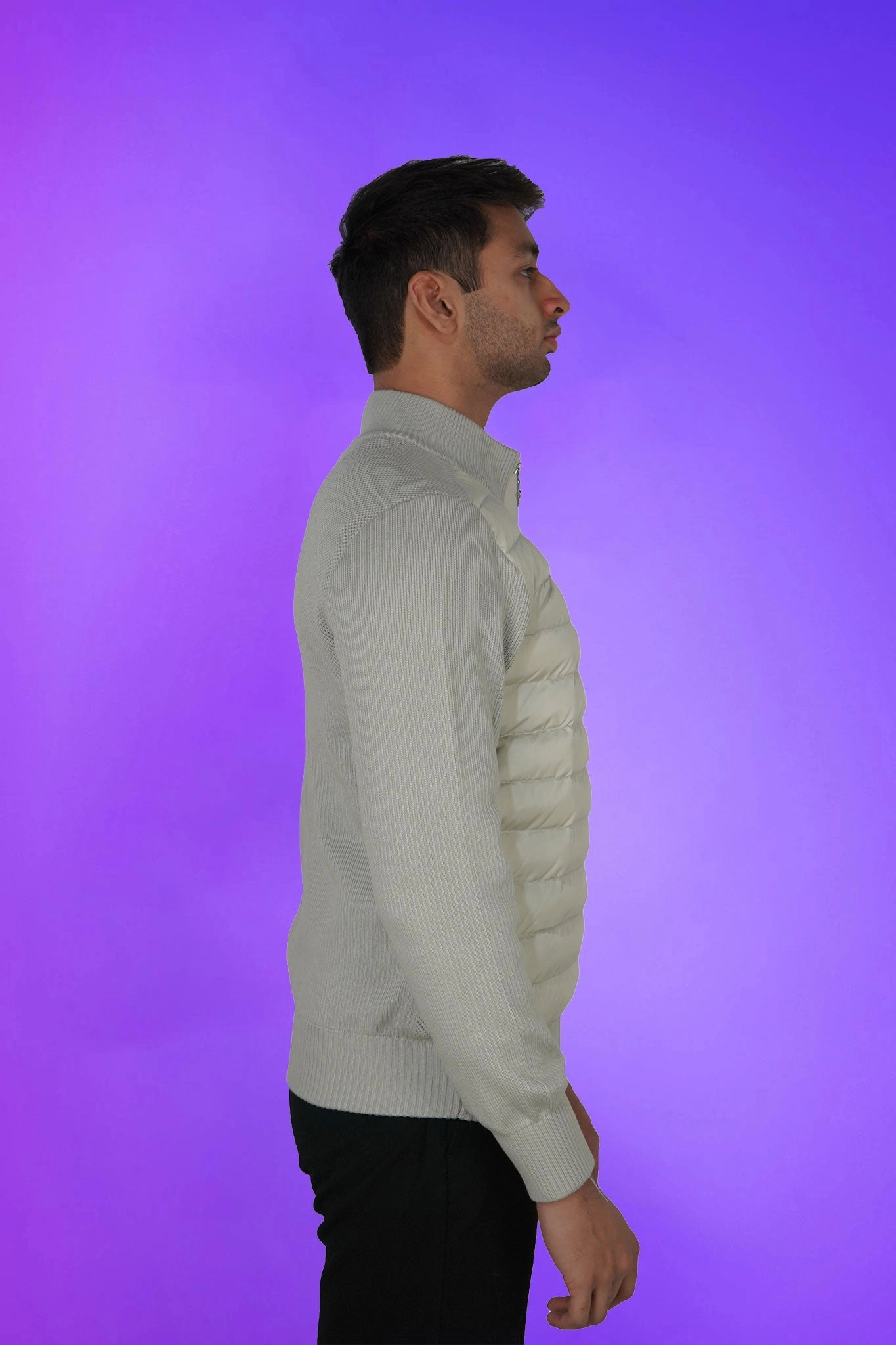 WOODPECKER UNISEX SWEATER VEST MATTE CREAM